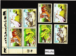 IMGJ/56 VEREINTE NATIONEN NEW YORK 1999 Michl  815/18 ZD VIERERBLOCK + SATZ  ** Postfrisch SIEHE ABBILDUNG - Unused Stamps