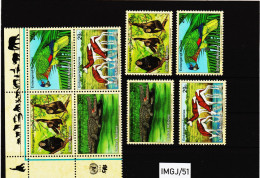 IMGJ/51 VEREINTE NATIONEN NEW YORK 1994 Michl  663/66 ZD VIERERBLOCK + SATZ  ** Postfrisch SIEHE ABBILDUNG - Unused Stamps