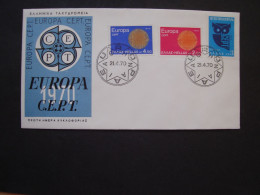 GREECE   FDC EUROPA 1970 - 1970