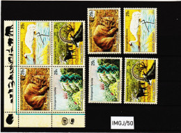 IMGJ/50 VEREINTE NATIONEN NEW YORK 1993 Michl  644/47 ZD VIERERBLOCK + SATZ  ** Postfrisch SIEHE ABBILDUNG - Unused Stamps