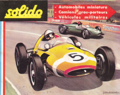 CATALOGUE SOLIDO De 1957 Pour Jouets Automobiles 1/43 - Illustrateur Couverture J. Blanche - Cataloghi