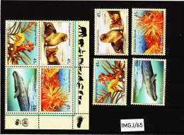 IMGJ/65 VEREINTE NATIONEN NEW YORK 2008 Michl  1079/82 ZD VIERERBLOCK + SATZ  ** Postfrisch SIEHE ABBILDUNG - Unused Stamps