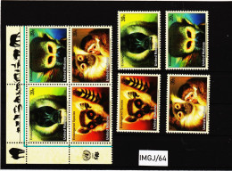 IMGJ/64 VEREINTE NATIONEN NEW YORK 2007 Michl  1045/48 ZD VIERERBLOCK + SATZ  ** Postfrisch SIEHE ABBILDUNG - Unused Stamps