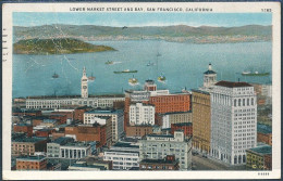 Lower Market And Bay, San Francisco, California - Posted 1931 - San Francisco