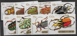 Burundi Airmails Insects Set Mnh ** 37 Euros 1970 - Nuovi