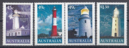 AUSTRALIA 2125-2128,unused,lighthouses - Mint Stamps