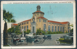 Headquarters Building Automobile Club Of Southern California, Los Angeles - Posted 1928 - Los Angeles