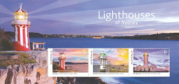 AUSTRALIA Block 500,unused,lighthouses - Blokken & Velletjes