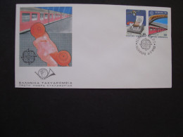 GREECE FDC   EUROPA 1988  TRAIN TRAINS - 2014