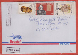 ZAIRE LETTRE DE 1985 DE YANONGE - Lettres & Documents