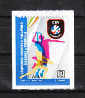 Italia   -  2023. Europei Di Pallavolo. European Volleyball Championships. Self Adhesive. MNH - Volleybal