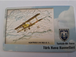 TURKIJE / 50 UNITS/ CHIPCARD/ TURKISH AIR FORCE  / DIFFERENT PLANES /        Fine Used Card  **15379** - Turquie