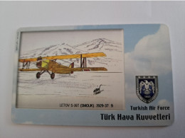TURKIJE / 50 UNITS/ CHIPCARD/ TURKISH AIR FORCE  / DIFFERENT PLANES /        Fine Used Card  **15382** - Turkey