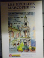 Feuilles Marcophiles De L'Union Marcophile N° 294 Marcophilex XXIII Rouen 1998 - Francés (desde 1941)