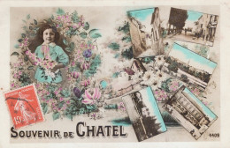 SOUVENIR DE CHATEL SUR MOSELLE CARTE MULTIVUES - Chatel Sur Moselle