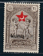 TURQUIE - Timbres De Bienfaisance N°63a * (1938) Varièté Sans Le " 1 " Avec Kurus - Charity Stamps