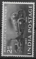 India Train Stamps  Mnh ** 5 Euros 1953 - Unused Stamps