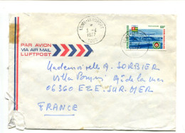 République Togolaise -  Affranchissement Sur Lettre Par Avion - Régime Eyadema - Togo (1960-...)