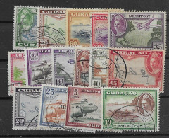 Curacao VFU Set 1942 55 Euros - Curaçao, Nederlandse Antillen, Aruba