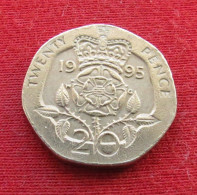 Great Britain 20 Pence 1995 KM# 939 Lt 1513 *VT Reino Unido  Inglaterra Gran Bretana United Kingdom Grande Bretagne - Otros & Sin Clasificación