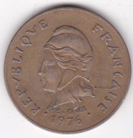 Polynésie Française . 100 Francs 1976 , Cupro-nickel-aluminium, Lec# 124 - Polinesia Francesa