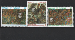 1979 WALLIS ET FUTUNA 245-47** Tableaux, Artistes Wallisiens - Nuevos