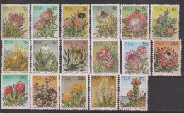 AFRIQUE Du SUD - N°416/32 ** (1977) Fleurs - Nuovi