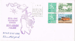 51759. Carta UTSJOKI (Suomi) Finland 1972. Telemetry Station. Space, Real Time - Lettres & Documents