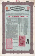 CHINA 1908, C.D.F. Tientsin-Pukow AVEC COUPONS N°33 à N°60 - Asia