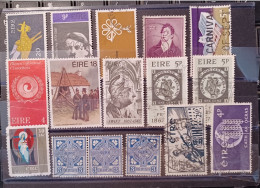 EIRE Ireland Irlanda Lot 16 Used Stamps - Oblitérés