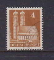 GERMANY (BRITISH AMERICAN ZONE)  -  1948 Building Definitive 4pf Used As Scan - Afgestempeld