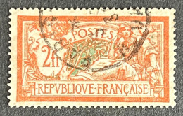 FRA0145U1 - Type Merson 2 F Used Stamp 1920 -  France YT 145 - 1900-27 Merson