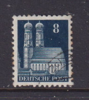 GERMANY (BRITISH AMERICAN ZONE)  -  1948 Building Definitive 8pf Used As Scan - Gebraucht