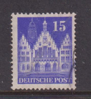 GERMANY (BRITISH AMERICAN ZONE)  -  1948 Building Definitive 15pf Used As Scan - Oblitérés