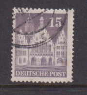 GERMANY (BRITISH AMERICAN ZONE)  -  1948 Building Definitive 15pf Used As Scan - Usados