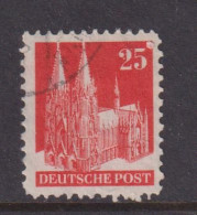 GERMANY (BRITISH AMERICAN ZONE)  -  1948 Building Definitive 25pf Used As Scan - Oblitérés