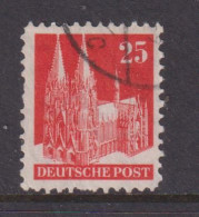 GERMANY (BRITISH AMERICAN ZONE)  -  1948 Building Definitive 25pf Used As Scan - Oblitérés