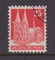 GERMANY (BRITISH AMERICAN ZONE)  -  1948 Building Definitive 25pf Used As Scan - Afgestempeld