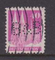 GERMANY (BRITISH AMERICAN ZONE)  -  1948 Building Definitive 40pf Used As Scan - Gebraucht