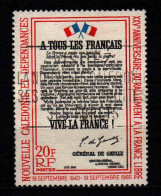 Nouvelle Calédonie  - 1965 -  Appel Du 18 Juin   - N° 326 - Oblit - Used - Used Stamps