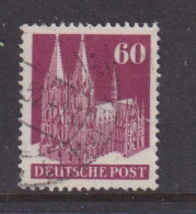 GERMANY (BRITISH AMERICAN ZONE)  -  1948 Building Definitive 60pf Used As Scan - Afgestempeld