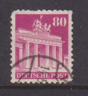 GERMANY (BRITISH AMERICAN ZONE)  -  1948 Building Definitive 80pf Used As Scan - Usados