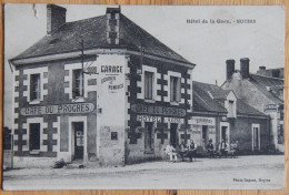 41 : Noyers - Hôtel De La Gare - Café Du Progrès - Garage - Estaminet - Animée - Etat : Voir Descr. - (n°27792) - Noyers Sur Cher