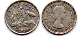 MA 24750 /  Australie - Australia 6 Pence 1959 TB+ - Sixpence