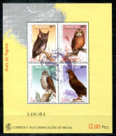 MACAO Block 22, Bl.22 Canc. - Vögel, Birds, Oiseaux - MACAU - Blocks & Sheetlets