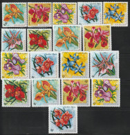 BURUNDI - N°514/24+P. A N°255/61 ** (1972) Fleurs : Orchidées - Nuovi