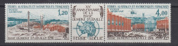 TAAF 1975 20 Ann. Base Dumont D'Urville 2v + Label ** Mnh  (BTA) - Used Stamps