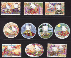 Japan - Japon - Used - Obliteré - Gestempelt - Hello Kitty Traditional Costume  - (NPPN-0646) - Used Stamps