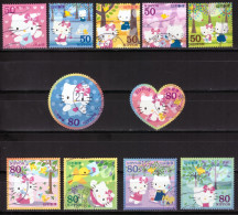 Japan - Japon - Used - Obliteré - Gestempelt - Hello Kitty   - (NPPN-0648) - Usati