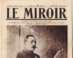 LE MIROIR 81/1915 GUERRE 14/18 DUBAIL LORETTE ABLAIN SEDDUL BAHR KRITHIA GALLIPOLI LUDWIGSHAFEN CARENCY TRENTIN MOUDROS - French